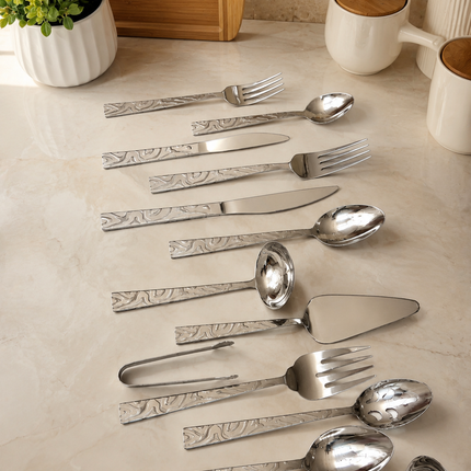 CUTLERY SET, 67 Pieces, Stainless steel