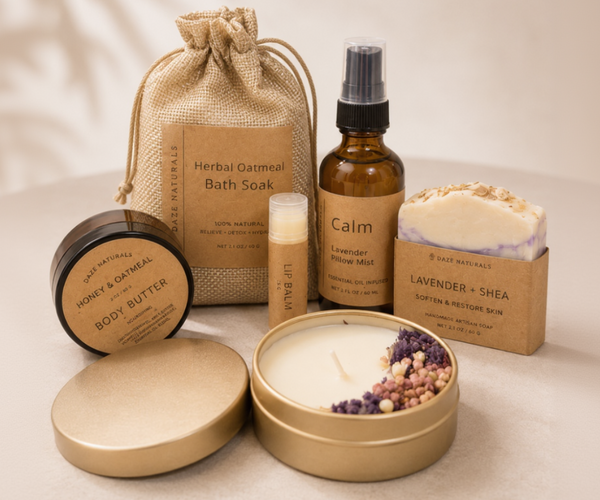 y.f.s.dAGRARIAアメニティセット Daze Naturals Hand Made Skin Care Gift Set – Muslim Sheraz