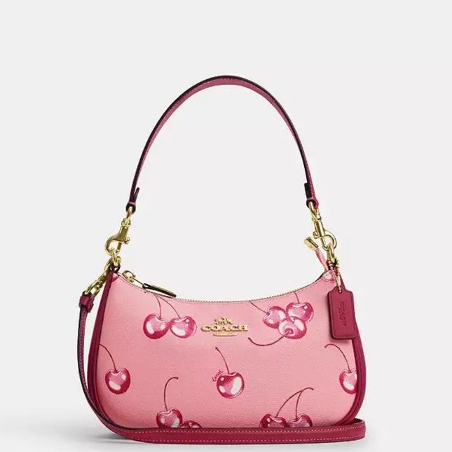 Coach Cherry Print Shoulder Bag – Good Quality