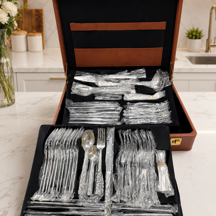 CUTLERY SET, 67 Pieces, Stainless steel