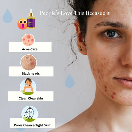 Baspari 3 in 1 Serum Set- Baspari Niacinamide Acid Serum 4% + Baspari Salicylic Acid 2%  + Baspari Glycolic Acid Serum 5%