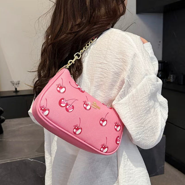 Coach Cherry Print Shoulder Bag – Good Quality