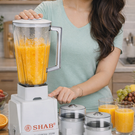Original 3 In 1 SHAB Electric Blander Juicer Mixer