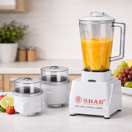 Original 3 In 1 SHAB Electric Blander Juicer Mixer