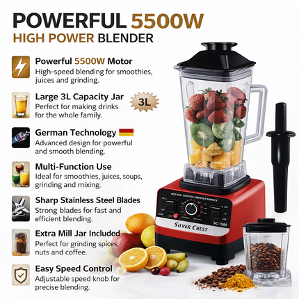 Silver Crest Blender