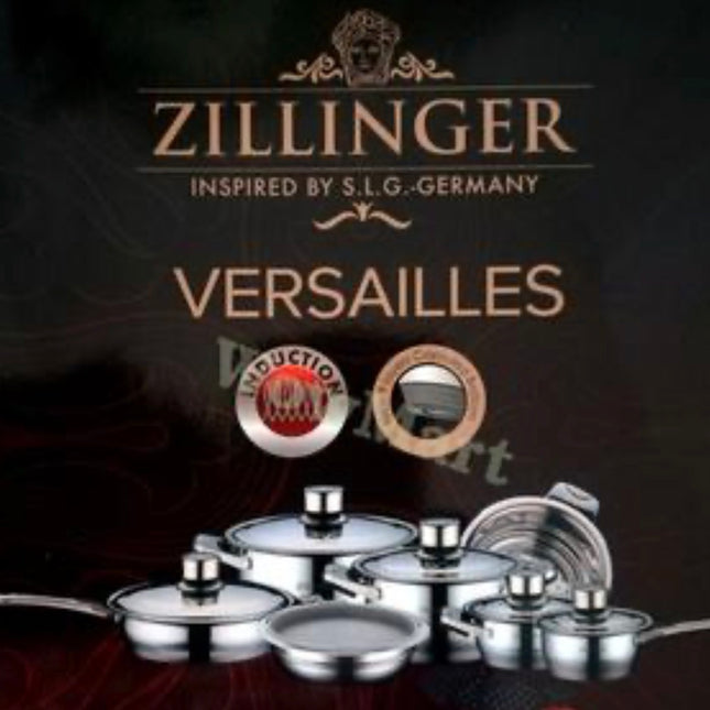 ZILLINGER Versailles 17-Piece Stainless Steel Cookware Set