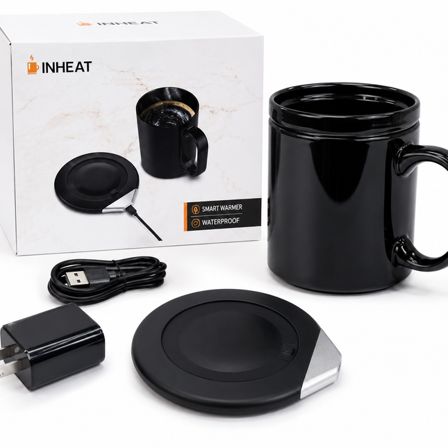 InHeat Coffee Mug With Wireless Charger