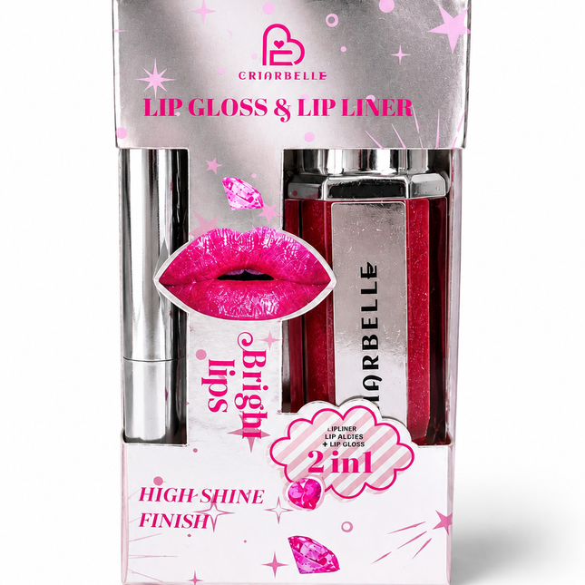 LIP GLOSS WITH LIP LINER