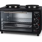 Essentials 24L Mini Oven with Dual Hot Plates