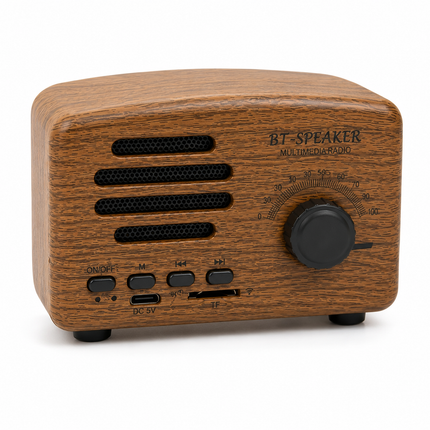 FT-BT01 Retro Wireless Bluetooth Speaker
