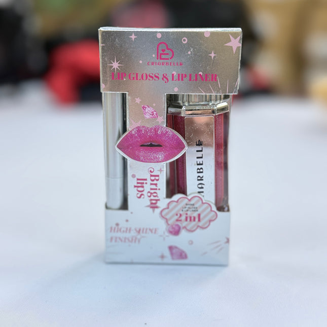 LIP GLOSS WITH LIP LINER