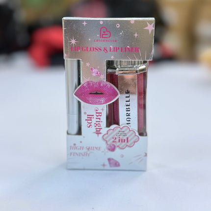 LIP GLOSS WITH LIP LINER