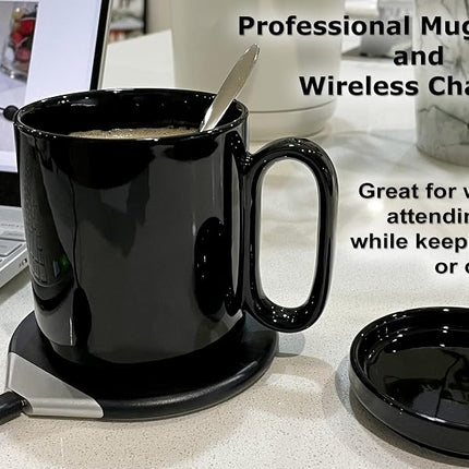 InHeat Coffee Mug With Wireless Charger