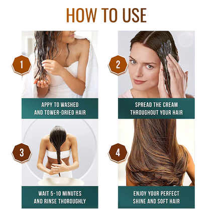 Baspari Premium Keratin Mask: Intensive Hair Repair for Silky Smooth, Frizz-Free