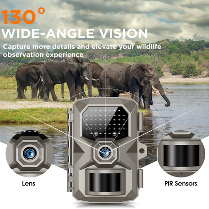 Rigdoo HT-10 Trail Camera, 4K 48MP Trail Game Camera with Night Vision